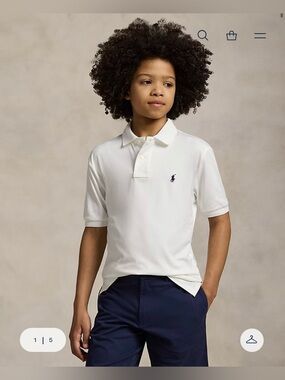 Polo - Ralph Lauren - short sleeve performance polo shirt.